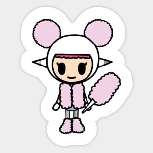 Cow-themed Tokidoki Treasures Sticker